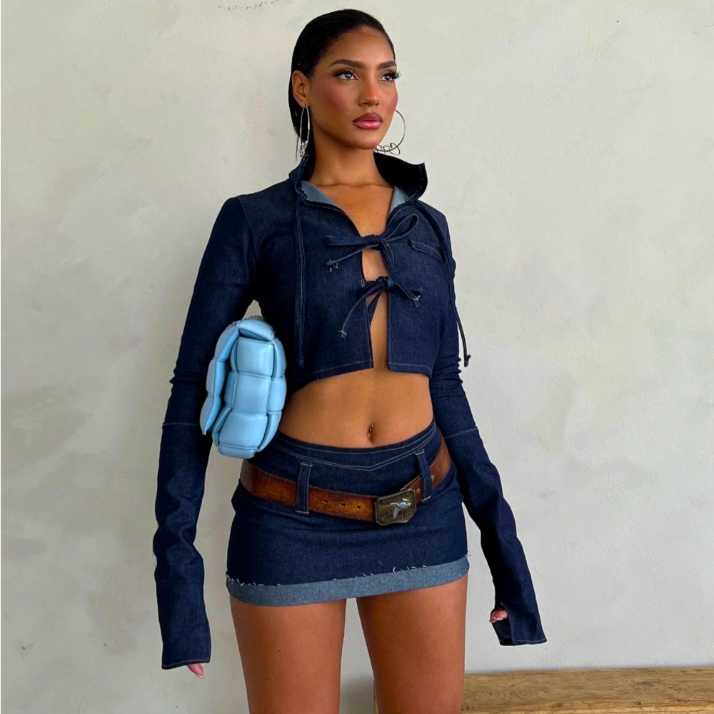 Constructed for women Skirt Set TOP & BOTTOM.